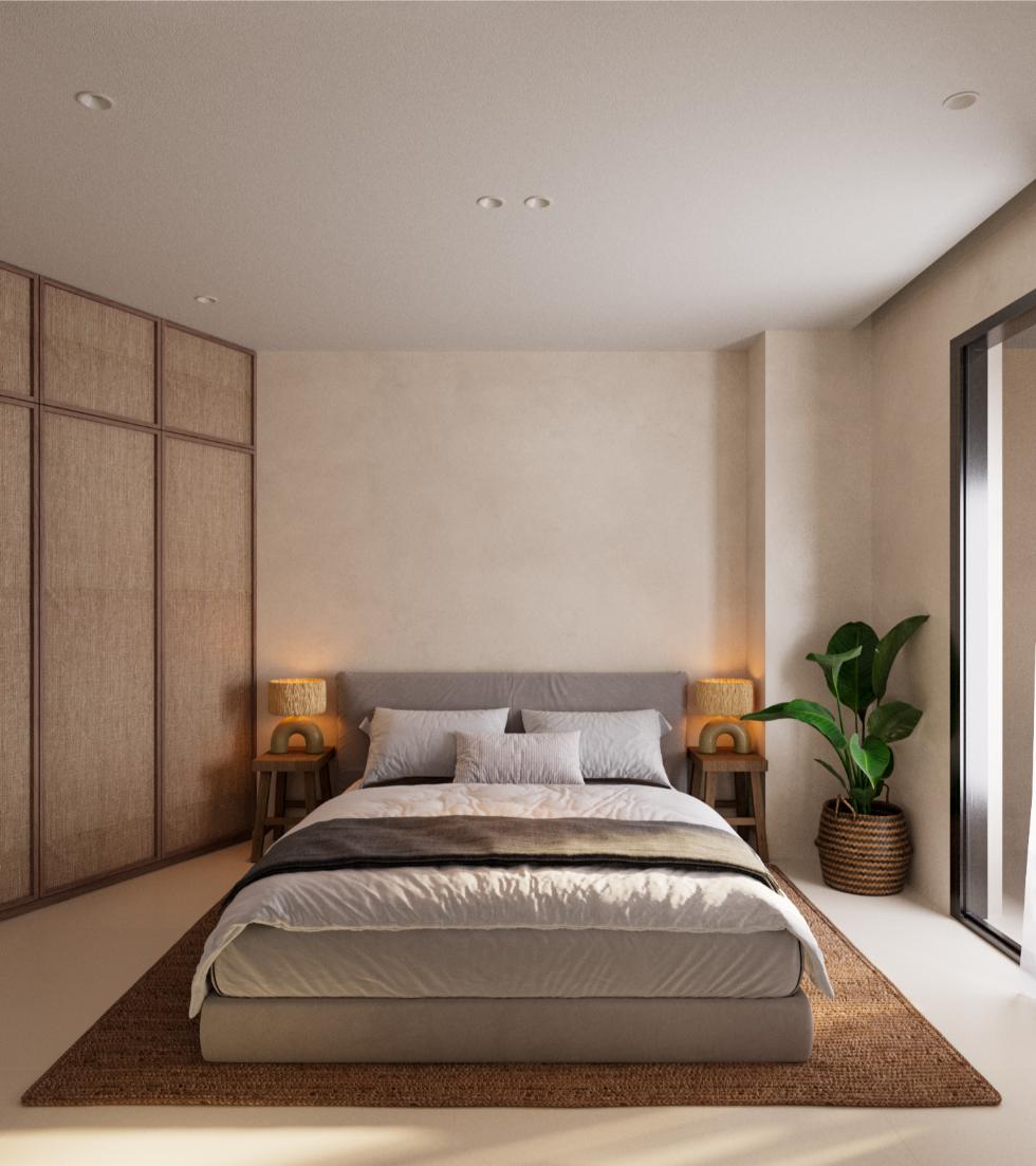 Resa Estates Ibiza for sale te koop Apartment Botafoch bedroom 2.jpg